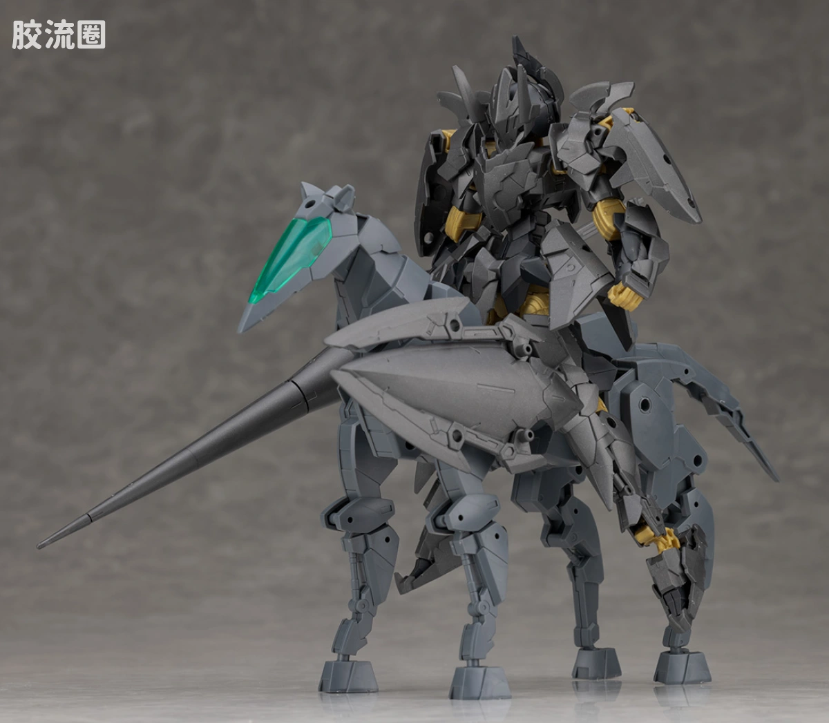 30MM 1/144 斯匹纳提/Spinatio（马克西昂军） EXM-A9bk 斯匹纳提(黑骑士式样) - 图片